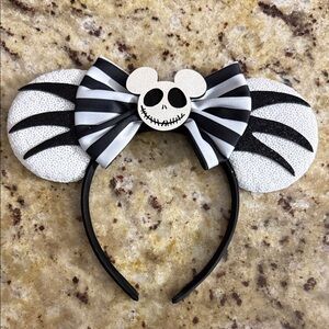 The Nightmare Before Christmas Jack Skellington Mouse Ears Headband